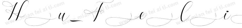 Hu_Felix Titling Reg字体转换